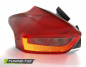 Preview: LED Lightbar Design Rückleuchten für Ford Focus MK3 15-18 rot/rauch